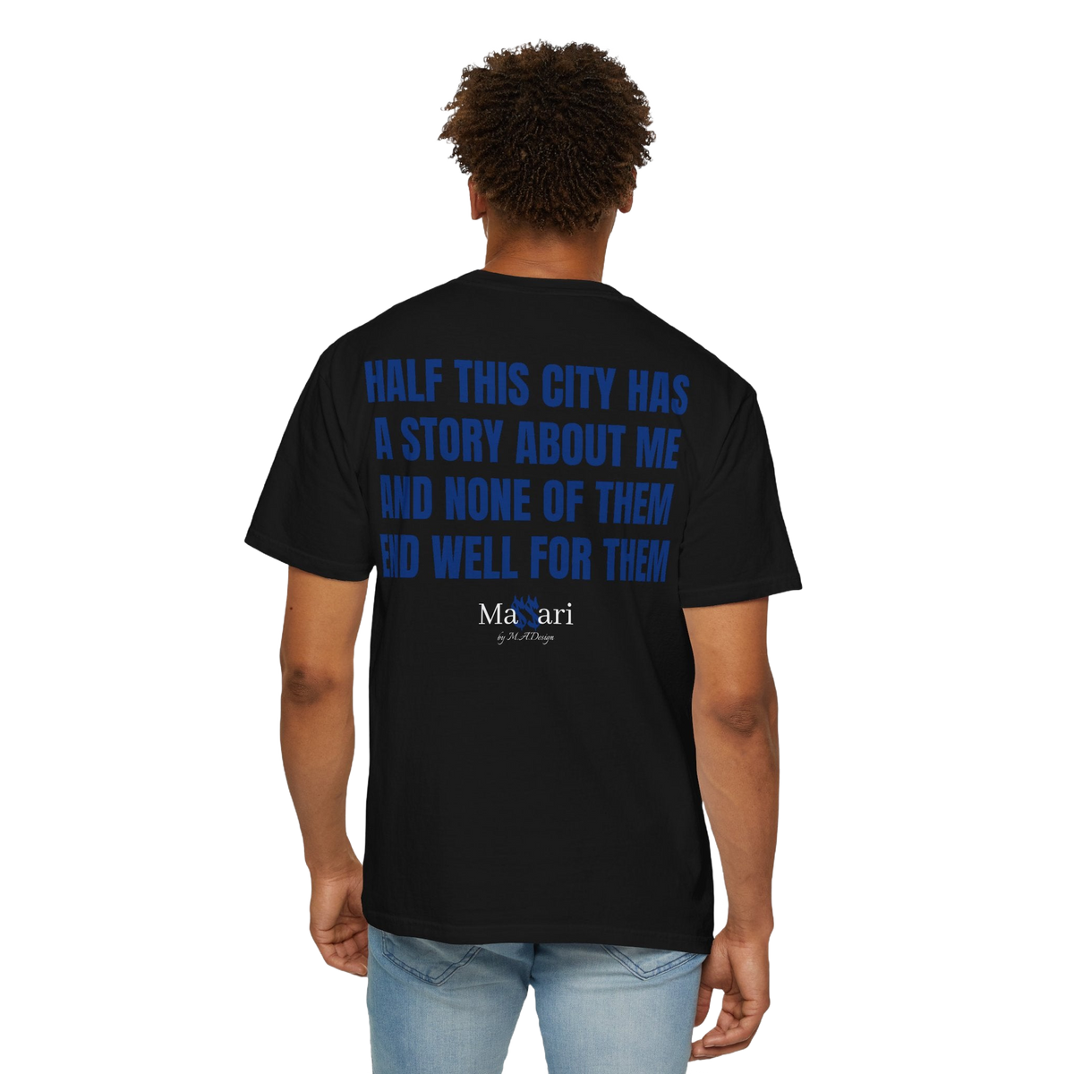 Massari Half This City Has a Story About Me – T-Shirt – freigestellt